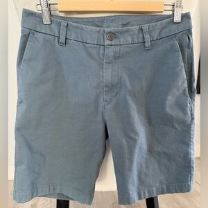 lululemon athletica Men's Slate Blue Flat Front Shorts